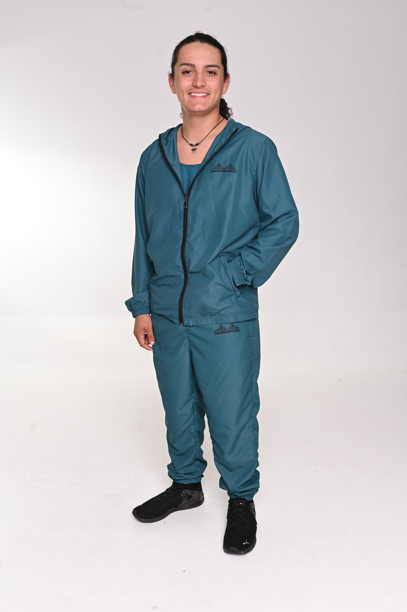 Unisex windbreaker pants Sherpa Blue - SAVANNAHWOOD