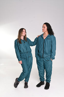 Unisex windbreaker pants Sherpa Blue - SAVANNAHWOOD