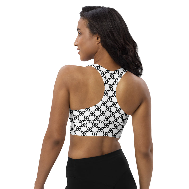 Longline sports bra Chain - SAVANNAHWOOD