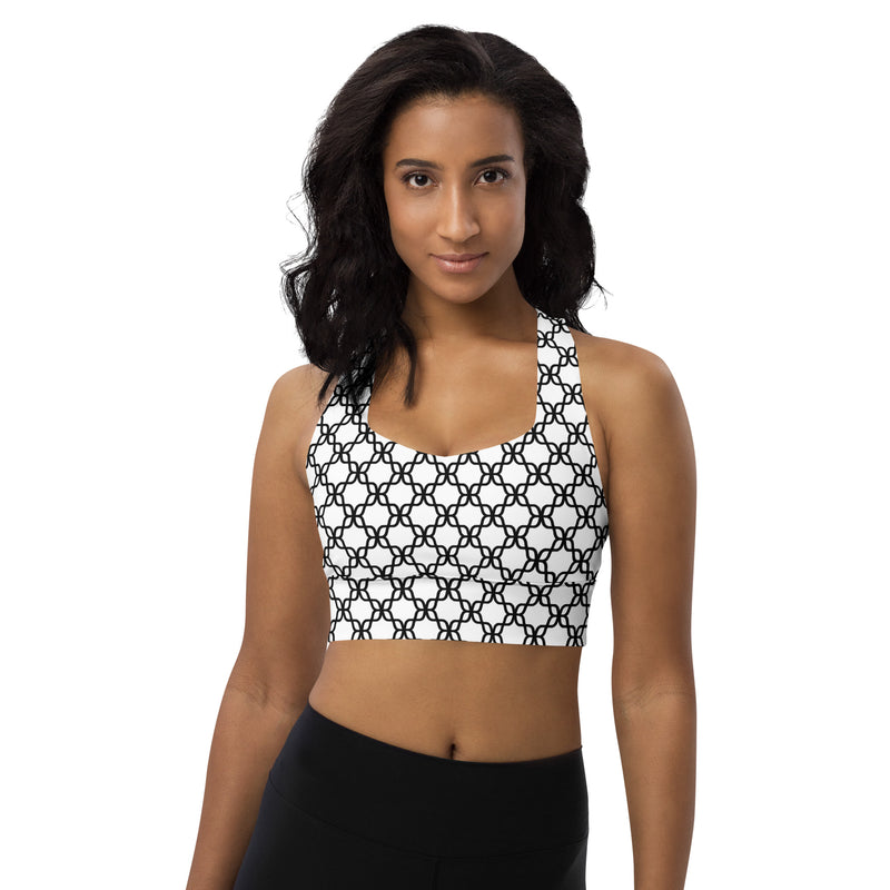 Longline sports bra Chain - SAVANNAHWOOD