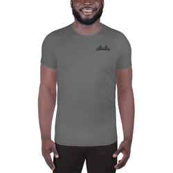 Men's Athletic T-shirt Grey - SAVANNAHWOOD