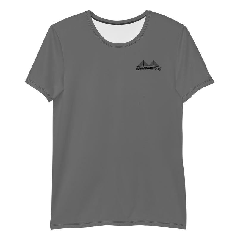 Men's Athletic T-shirt Grey - SAVANNAHWOOD