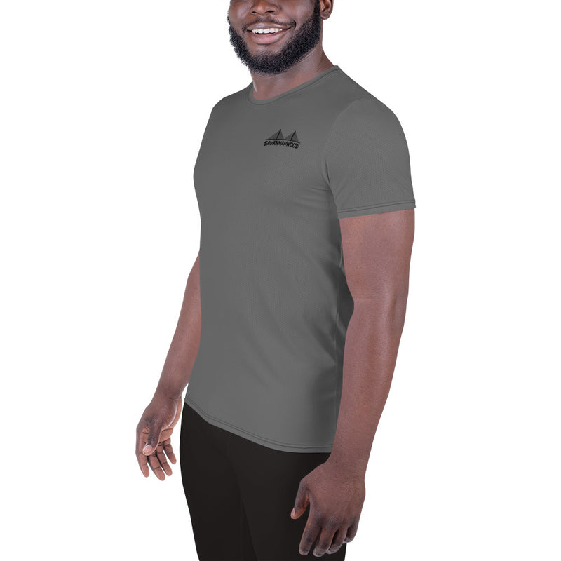 Men's Athletic T-shirt Grey - SAVANNAHWOOD