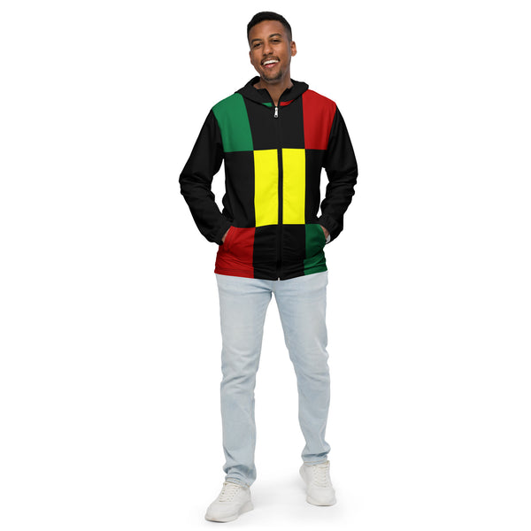 Men’s windbreaker Black History - SAVANNAHWOOD