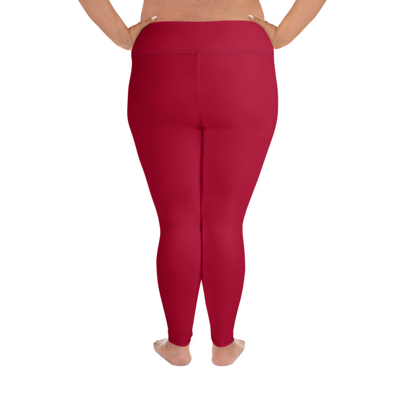 Plus Size Leggings Carmine - SAVANNAHWOOD