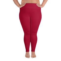 Plus Size Leggings Carmine - SAVANNAHWOOD