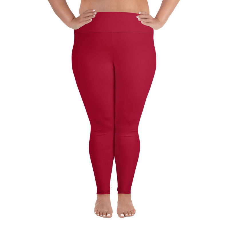 Plus Size Leggings Carmine - SAVANNAHWOOD