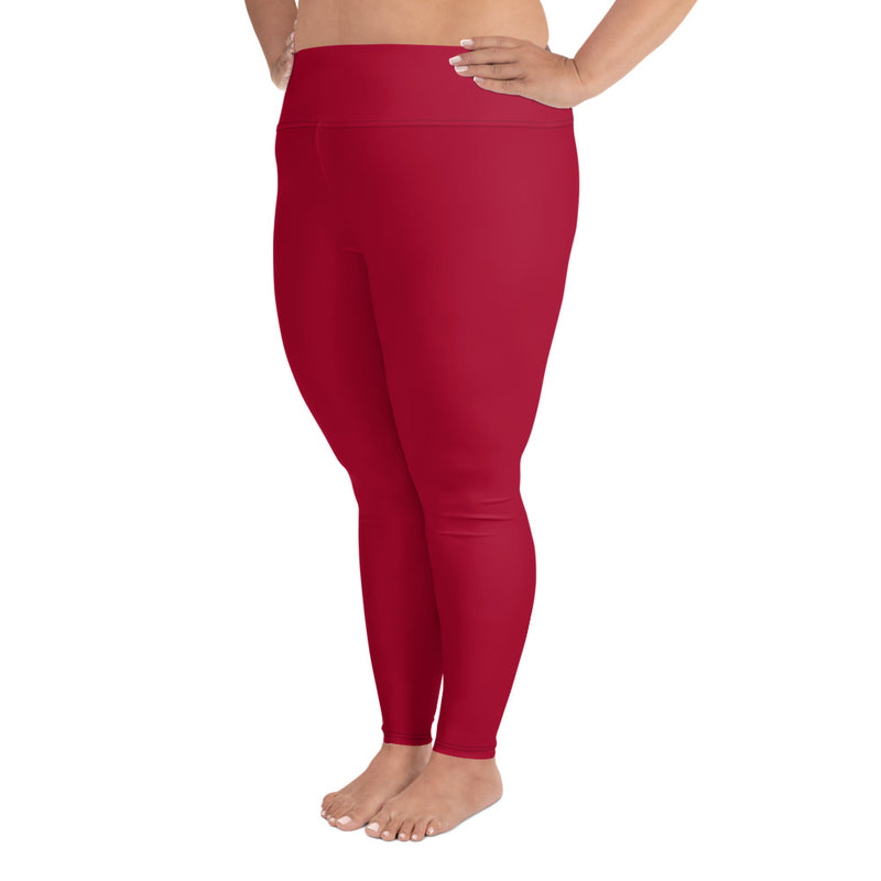 Plus Size Leggings Carmine - SAVANNAHWOOD