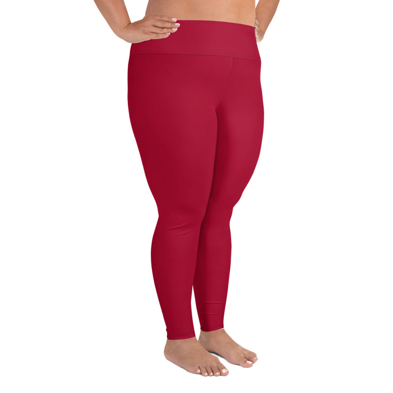 Plus Size Leggings Carmine - SAVANNAHWOOD