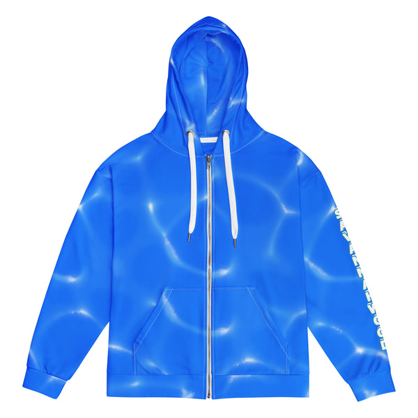 Unisex zip hoodie Water - SAVANNAHWOOD