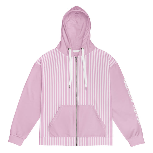 Unisex zip hoodie Lavish Stripe - SAVANNAHWOOD
