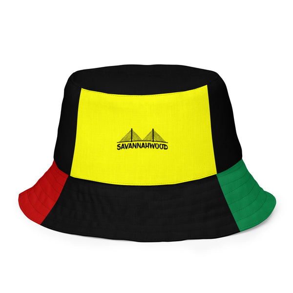 Reversible bucket hat Black History - SAVANNAHWOOD