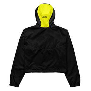 Women’s cropped windbreaker Black History - SAVANNAHWOOD