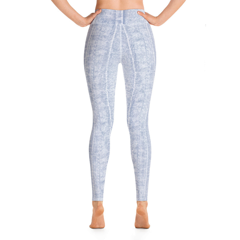 Yoga Leggings Denim Blue - SAVANNAHWOOD