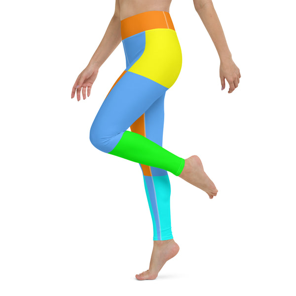 Yoga Leggings Multicolor - SAVANNAHWOOD