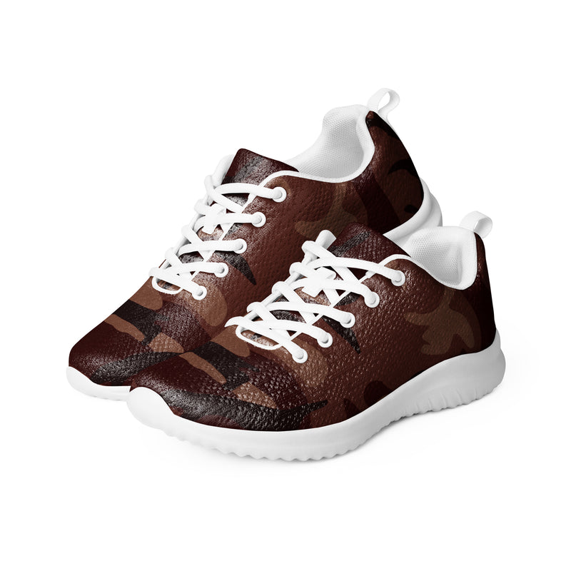 Men’s athletic shoes Burgundy Camo - SAVANNAHWOOD