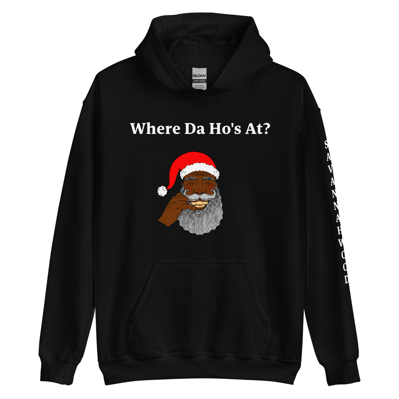 Unisex Hoodie Mr Claus Gold Grillz - SAVANNAHWOOD