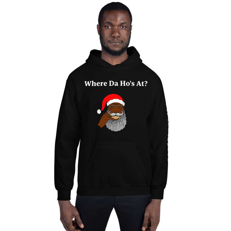 Unisex Hoodie Mr Claus Gold Grillz - SAVANNAHWOOD