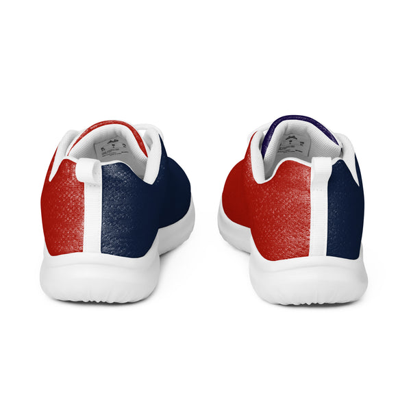 Women’s athletic shoes Red, White, and Blue - SAVANNAHWOOD