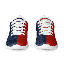 Women’s athletic shoes Red, White, and Blue - SAVANNAHWOOD