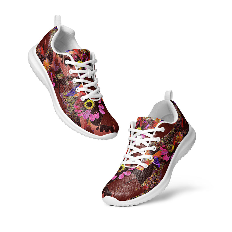 Women’s athletic shoes Handful of flowers - SAVANNAHWOOD