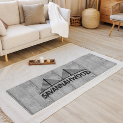 Yoga mat Denim with Logo - SAVANNAHWOOD