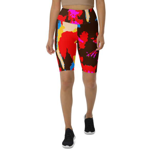 Biker Shorts Splash - SAVANNAHWOOD