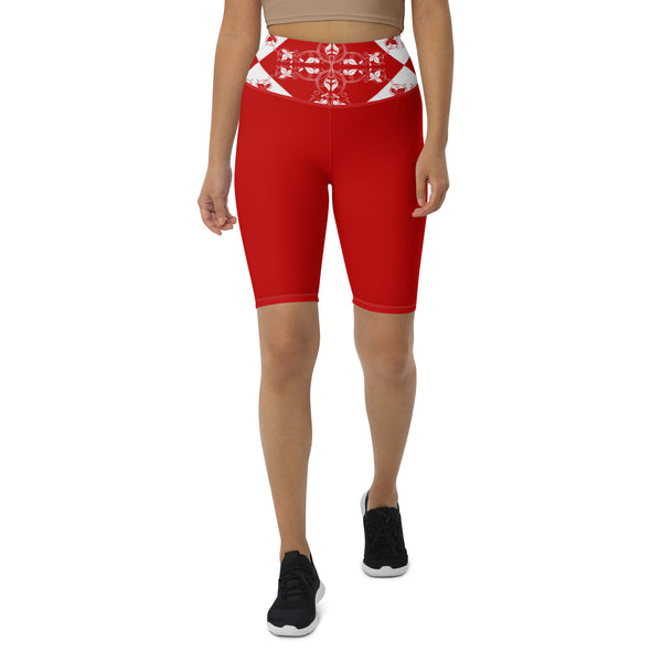 Biker Shorts Xene Red - SAVANNAHWOOD