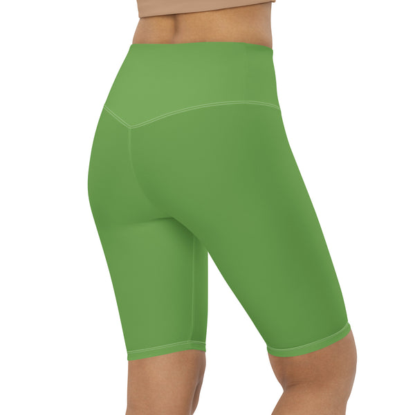 Biker Shorts Green Apple - SAVANNAHWOOD