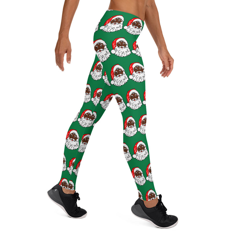 Leggings Green Santa - SAVANNAHWOOD