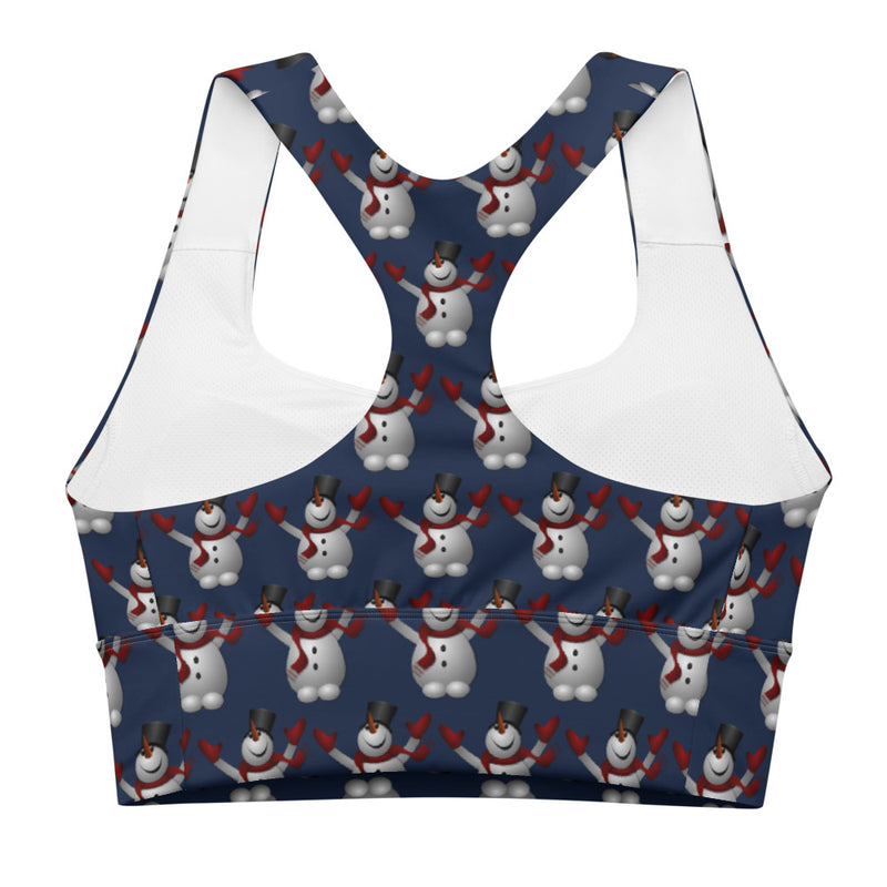 Longline snowman sports bra - SAVANNAHWOOD