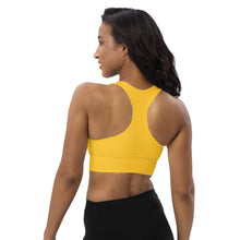 Longline Sports Bra Yellow - SAVANNAHWOOD