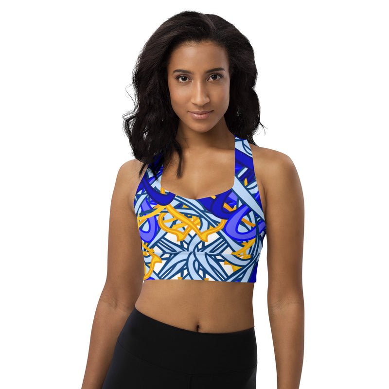 Longline sports bra Circular - SAVANNAHWOOD