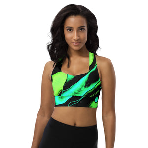 Longline sports bra Colorful Lime - SAVANNAHWOOD