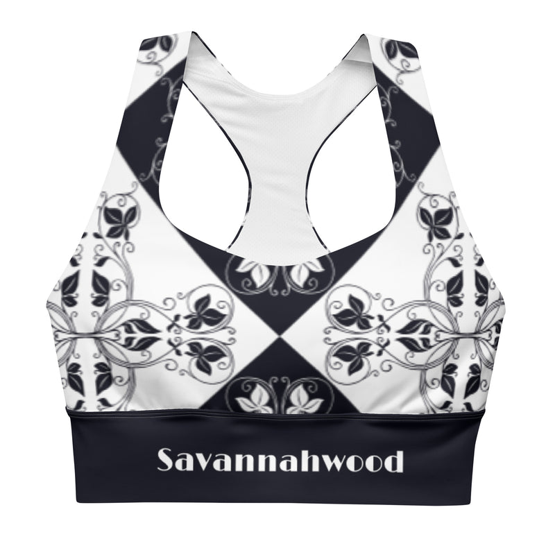 Longline sports bra Xari Navy - SAVANNAHWOOD