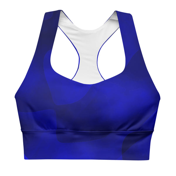 Longline sports bra True Blue - SAVANNAHWOOD