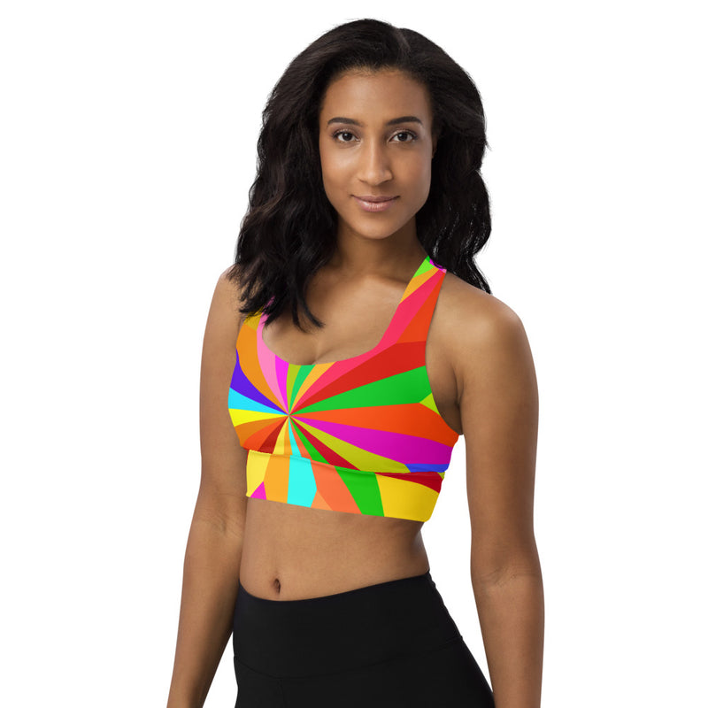 Longline sports bra Starlite - SAVANNAHWOOD