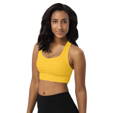 Longline Sports Bra Yellow - SAVANNAHWOOD