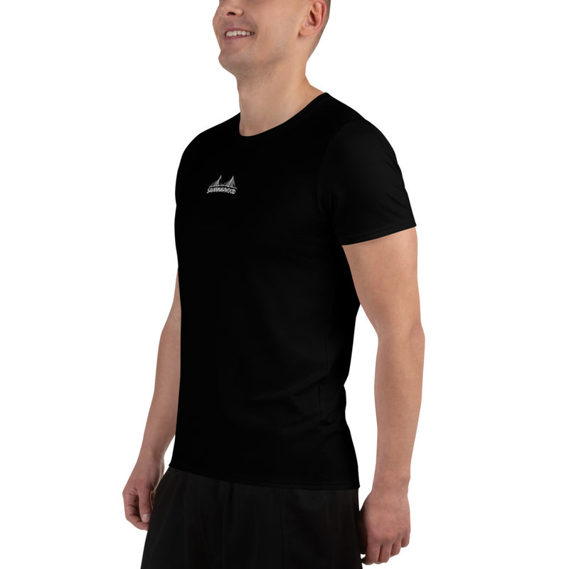 Men's Athletic T-shirt Black - SAVANNAHWOOD