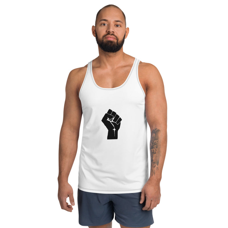 Unisex Tank Top Raised Fist - SAVANNAHWOOD