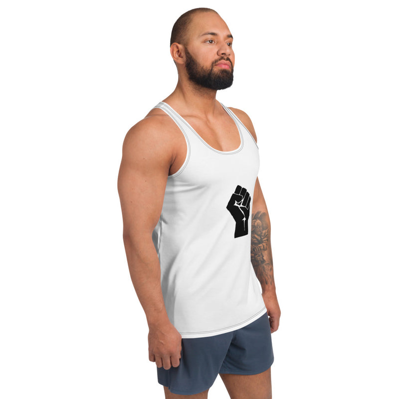 Unisex Tank Top Raised Fist - SAVANNAHWOOD