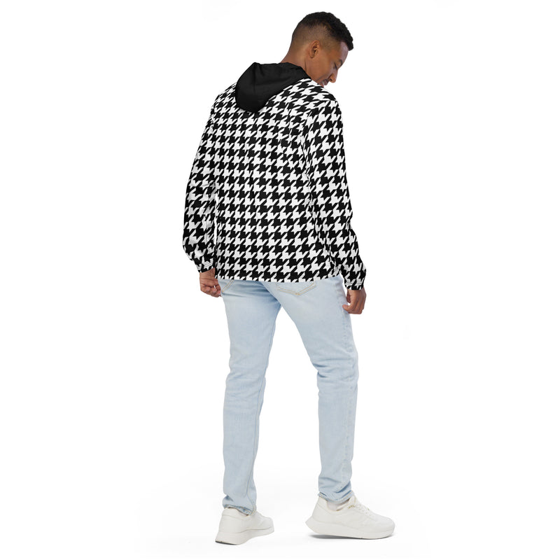 Men’s windbreaker Houndstooth - SAVANNAHWOOD