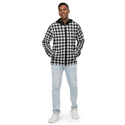 Men’s windbreaker Houndstooth - SAVANNAHWOOD