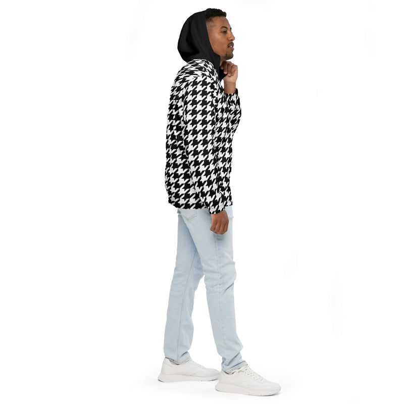 Men’s windbreaker Houndstooth - SAVANNAHWOOD