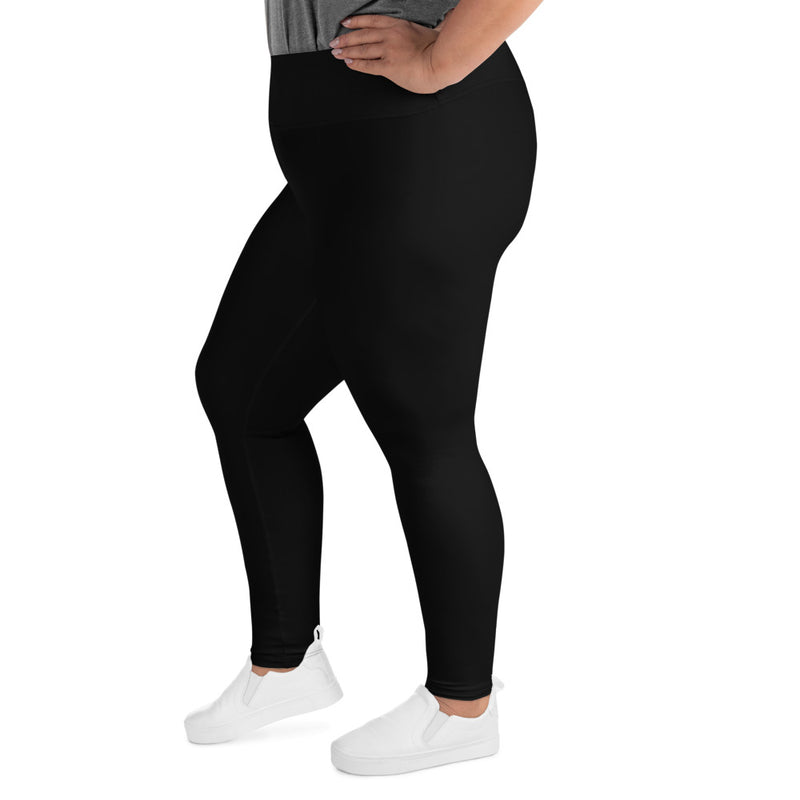 Plus Size Leggings Black - SAVANNAHWOOD