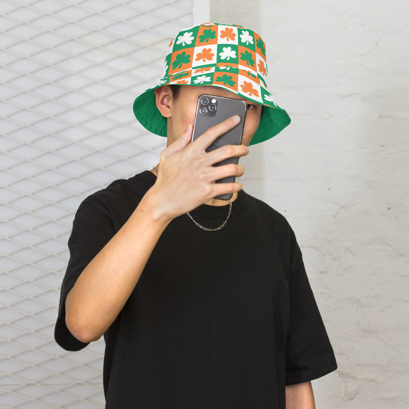 Reversible bucket hat Shamrock - SAVANNAHWOOD