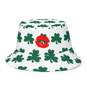 Reversible bucket hat Green Shamrock - SAVANNAHWOOD