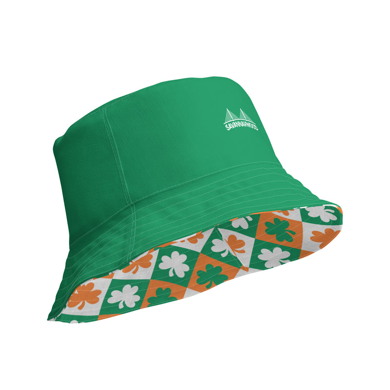 Reversible bucket hat Shamrock - SAVANNAHWOOD