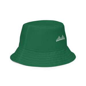 Reversible bucket hat Green Shamrock - SAVANNAHWOOD