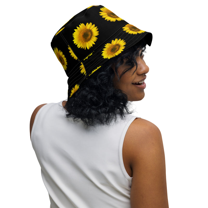 Reversible bucket hat Sunflower - SAVANNAHWOOD